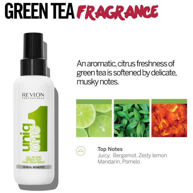 UniqOne Revlon 10 en 1 spray de té verde 150 ml