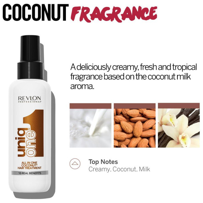 Spray 10-in-1 coconut UniqOne Revlon 150ML
