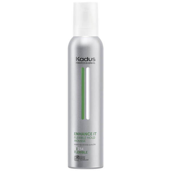 Mousse Enhance It fixação flexível Kadus 250ML Mousse Enhance It fixação flexível Kadus 250ML