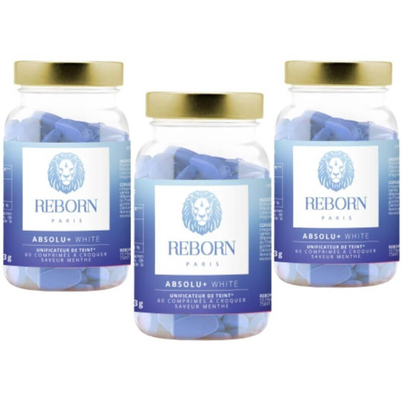 Anti-hair loss food supplements Absolute + Reborn range 48g