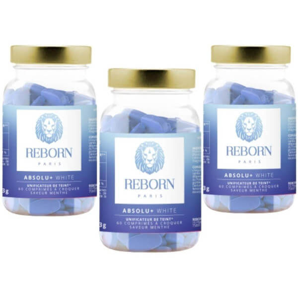 Anti-hair loss food supplements Absolute + Reborn range 48g