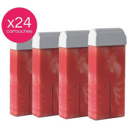 Cire bicolore épilation douce Dioxyde de Titane & Huile d'Amande 100g