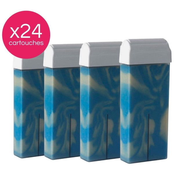Two-tone extra delicate wax with Talc and Zinc 100g