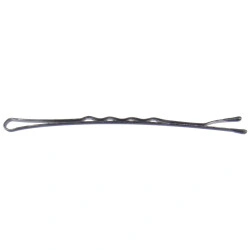 30 pinces ondulées noires 7cm