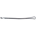 30 pinces droites noires 7cm