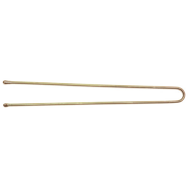 Boite 250g épingles droites perlées bronze 7cm