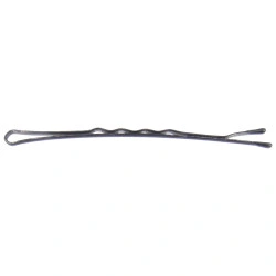 Scatola da 250g di pinze ondulate nere da 5 cm.