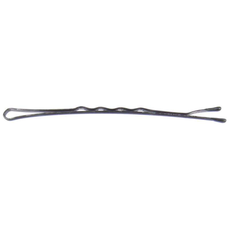Doos van 250g zwarte golfpaperclips van 7 cm
