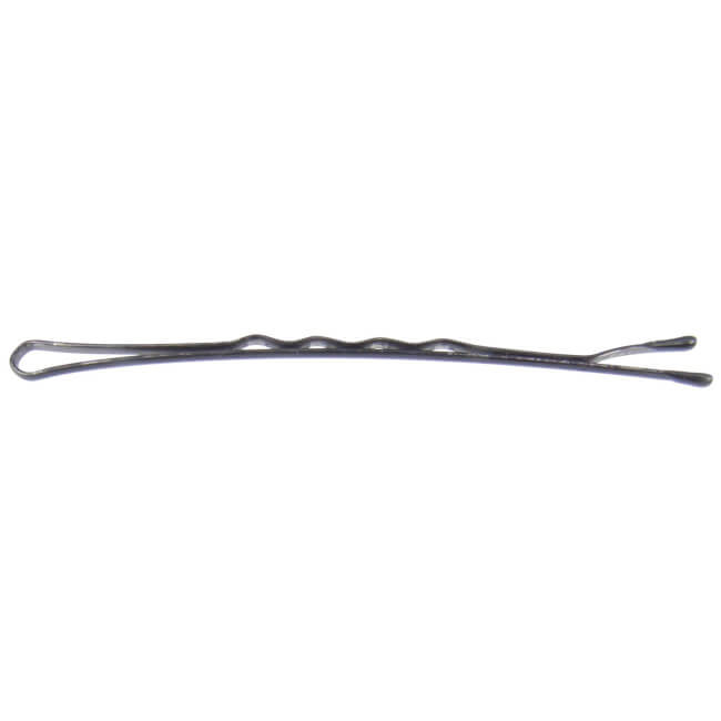 Doos van 250g zwarte golfpaperclips van 7 cm
