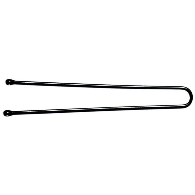 Caixa de 500g de alfinetes retos pretos perolados 4.5cm Caixa de 500g de alfinetes retos pretos perolados 4.5cm