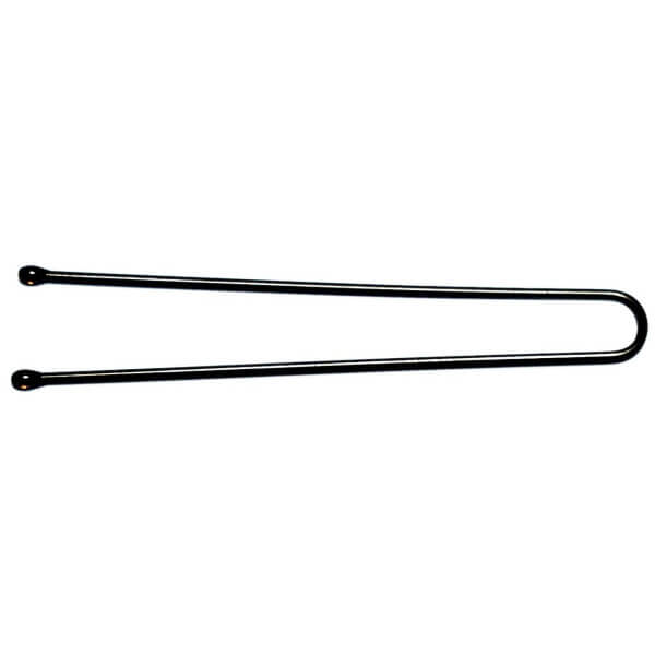 Caixa de 500g de alfinetes retos pretos perolados 4.5cm Caixa de 500g de alfinetes retos pretos perolados 4.5cm