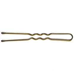 Scatola da 500g di spilli ondulati perlato bronzo 4.5cm