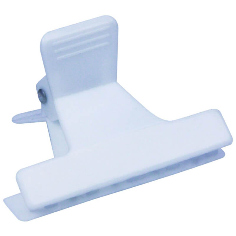12 witte krokodillenklemmen, 6 cm lang. 12 witte krokodillenklemmen, 6 cm lang.