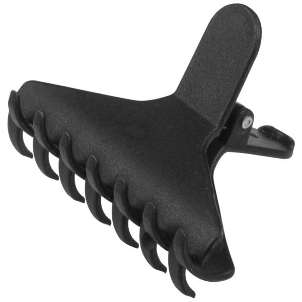 12 pinces extra croco noires miami 8cm