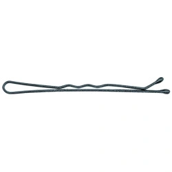 600 clips ondulados negros de 5 cm de agarre.