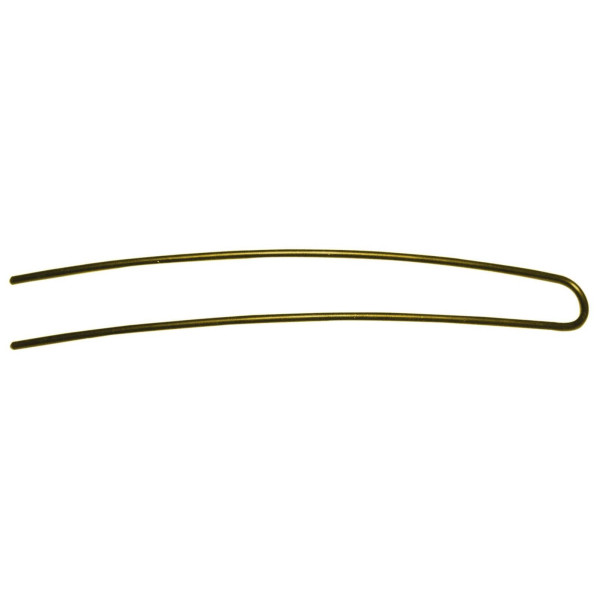 12 bronze curved pins 8.5cm