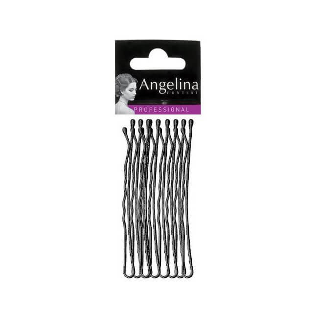 9 presilhas onduladas grip pretas de 7cm. 9 presilhas onduladas grip pretas de 7cm.