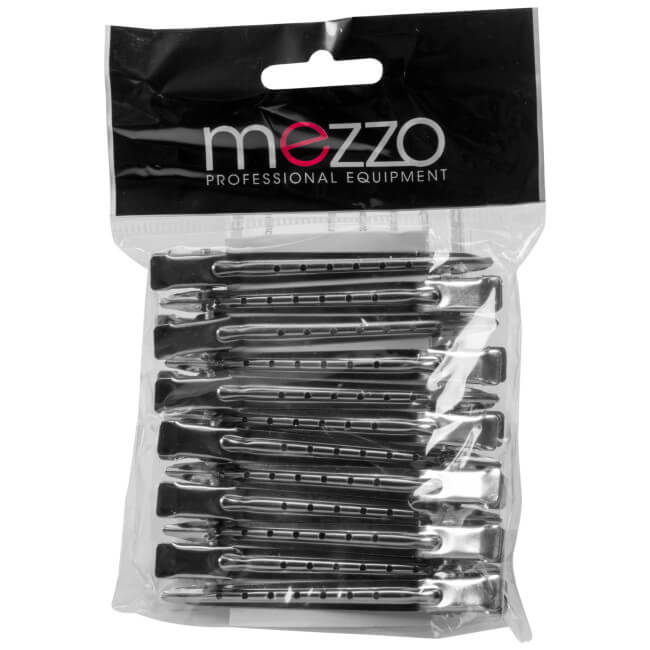 12 pinças de separação de metal perfurado de 9cm.