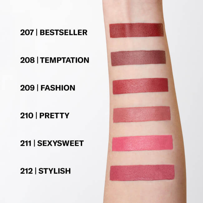 Lipstick Cult Matte 207 bestseller by Mesauda.