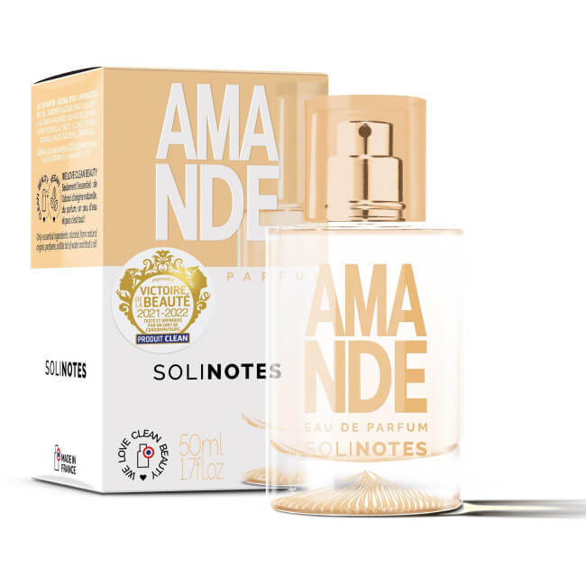 Eau de Parfum de amêndoa Solinotes 50ML