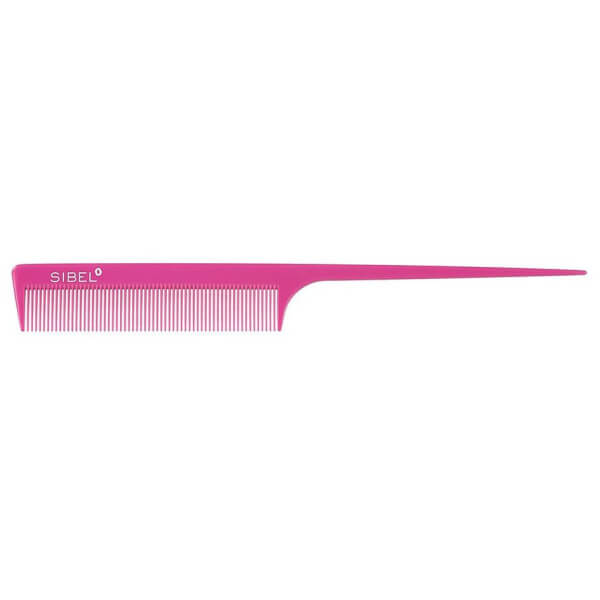 Petine per capelli rosa 21cm Sibel