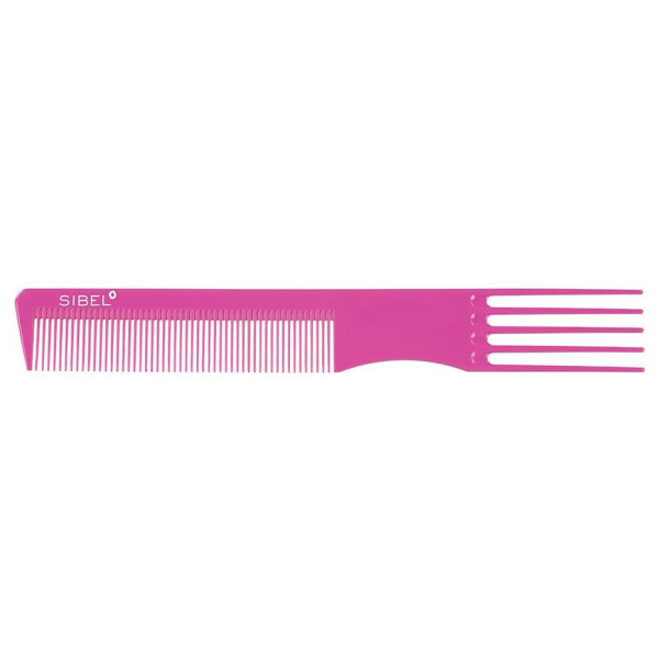 Comb with roses pattern 20.5cm Sibel