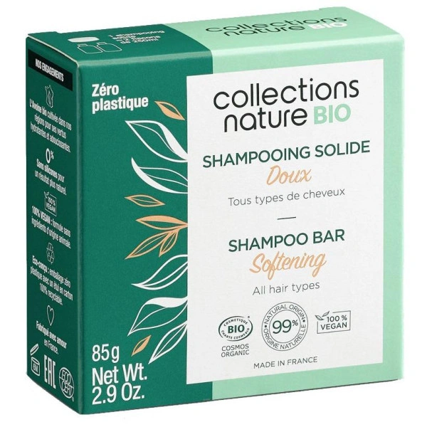 Shampooing solide doux Collection nature Eugène Perma 85g
