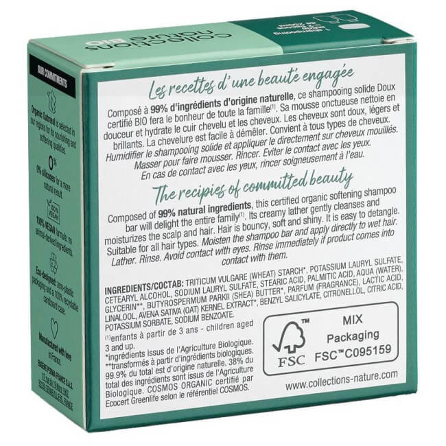 Shampoo solido delicato Collezione Nature Eugene Perma 85g Shampoo solido delicato Collezione Nature Eugene Perma 85g