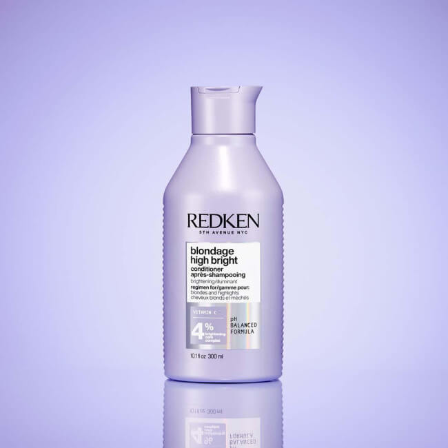 Acondicionador de brillo Blondage High Bright Redken 300ML