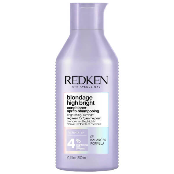 Acondicionador de brillo Blondage High Bright Redken 300ML