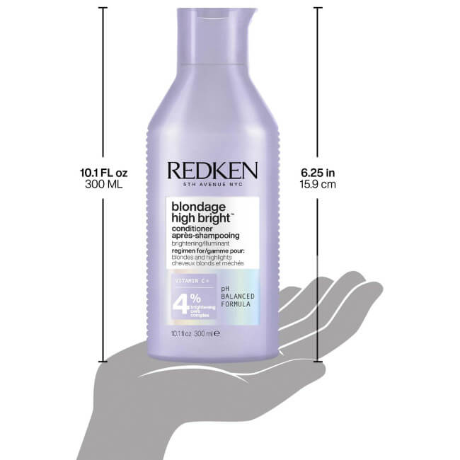 Après-shampooing éclat Blondage High Bright Redken 300ML