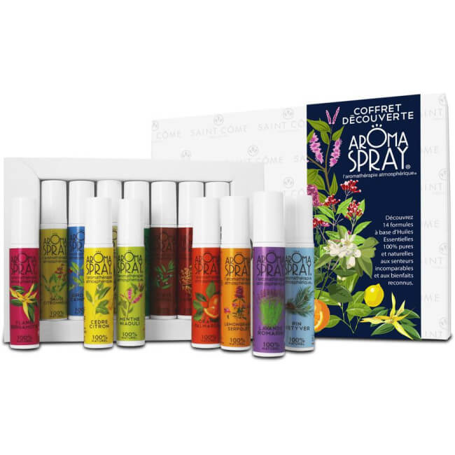 Aroma Spray Coffret découverte 14 sprays 10 ml