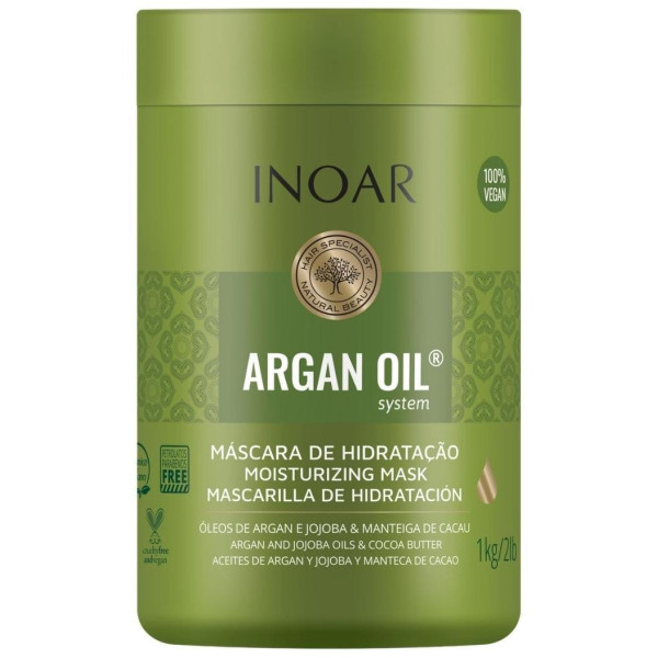 Masque Argan Oil Inoar 1kg