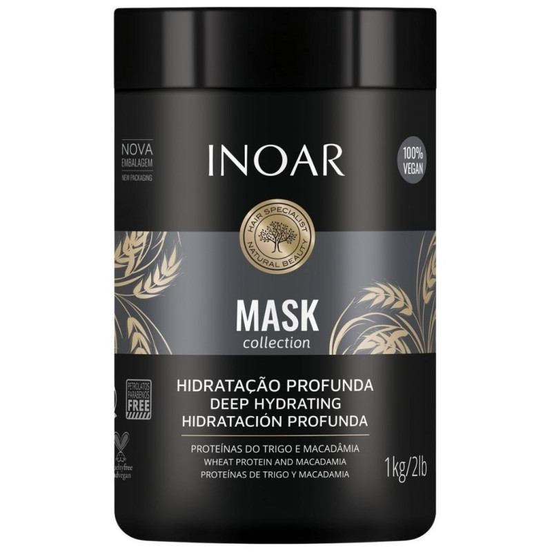 Hydrating mask for thick hair Inoar 1kg