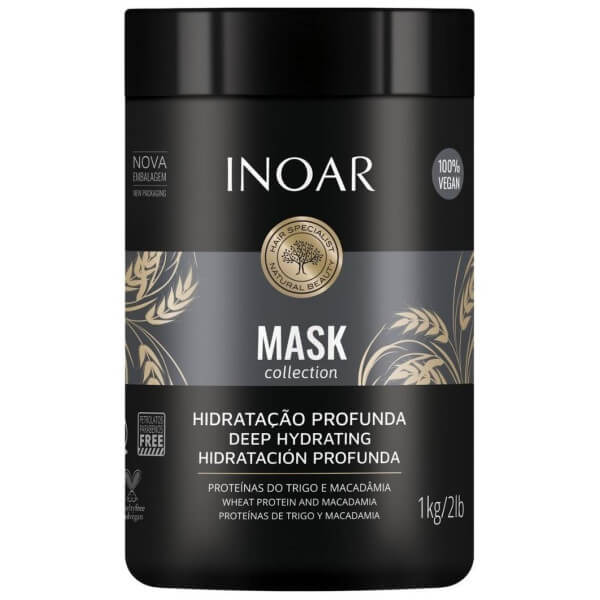 Masque hydratant cheveux épais Inoar 1kg