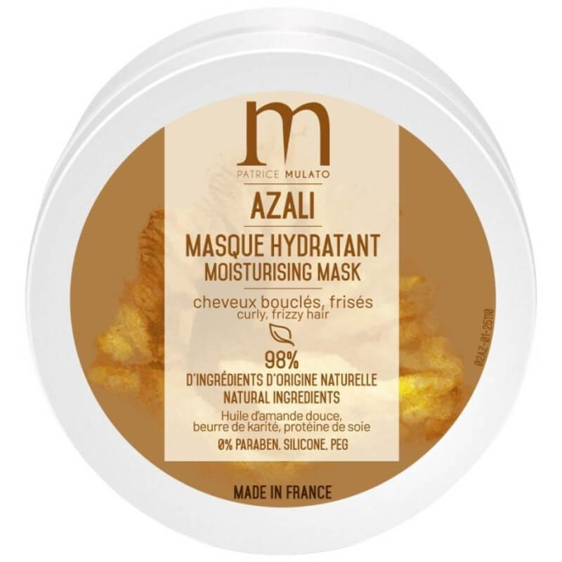 Maske für lockiges Haar Azali Patrice Mulato 30ML