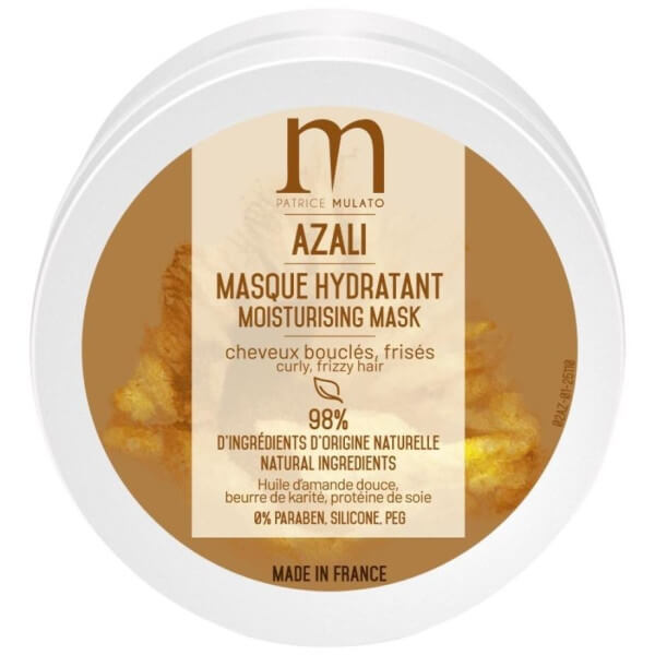 Máscara para cabelos cacheados Azali Patrice Mulato 50ML Máscara para cabelos cacheados Azali Patrice Mulato 50ML