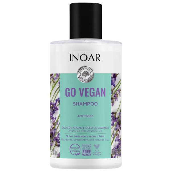 Anti-frizz shampoo Go vegan Inoar 300ML