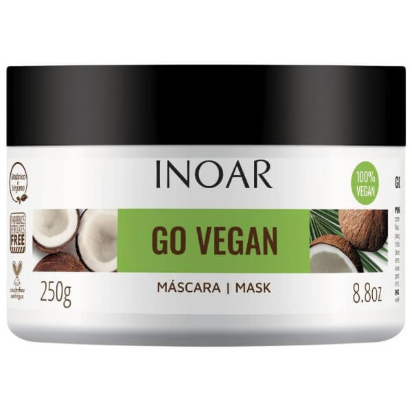 Masque hydratation Go vegan Inoar 250g                          