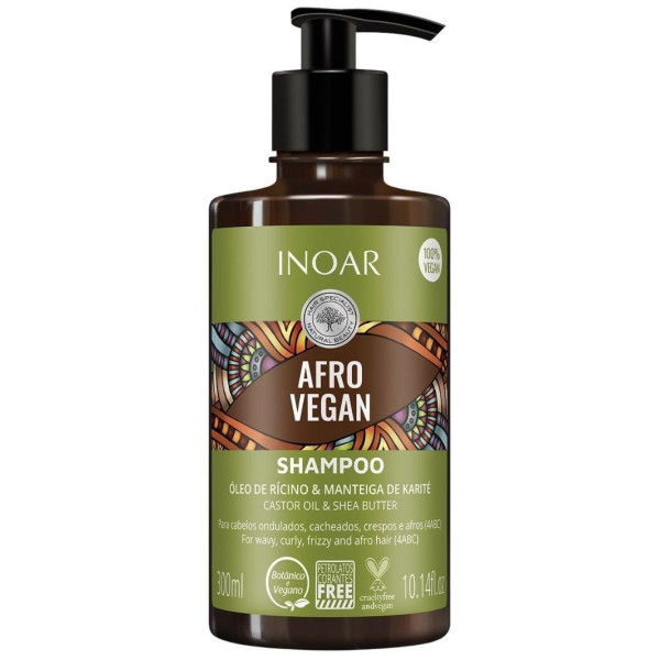 Shampoo Afro vegan Inoar 300 ml