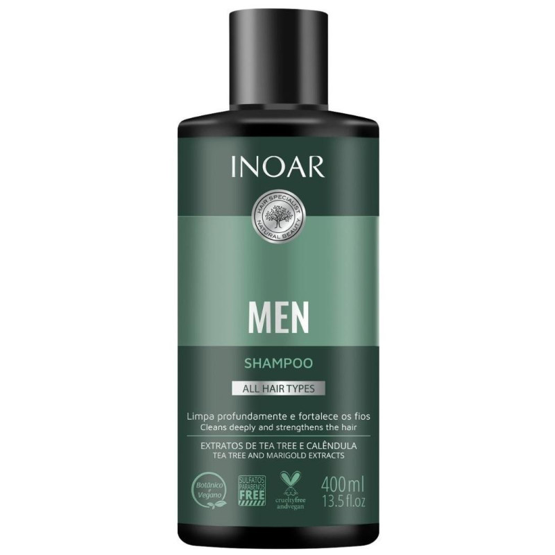 Shampoo für Männer Inoar 3x400ML
