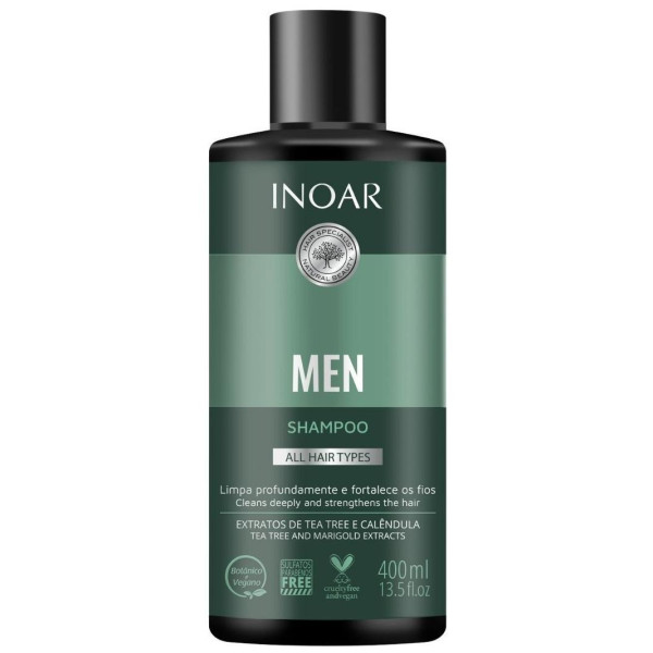 Shampoo Men Inoar 3x400ML