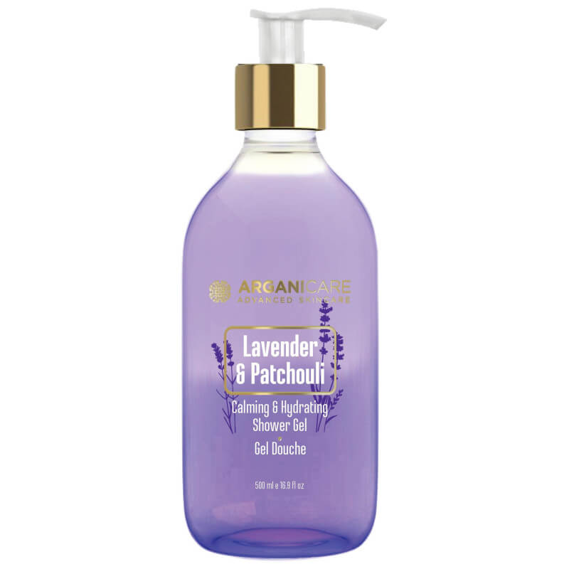 Duschgel - Lavendel & Patchouli Arganicare 500 ml