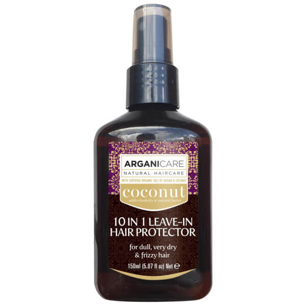Spray reparador 10 em 1 sem enxágue - Cabelos opacos, muito secos e cacheados Arganicare 150 ml Spray reparador 10 em 1 sem enxágue - Cabelos opacos, muito secos e cacheados Arganicare 150 ml