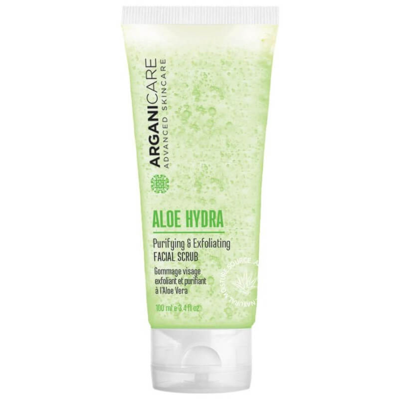 Esfoliante facial purificante - Todos os tipos de pele Arganicare 100 ml
