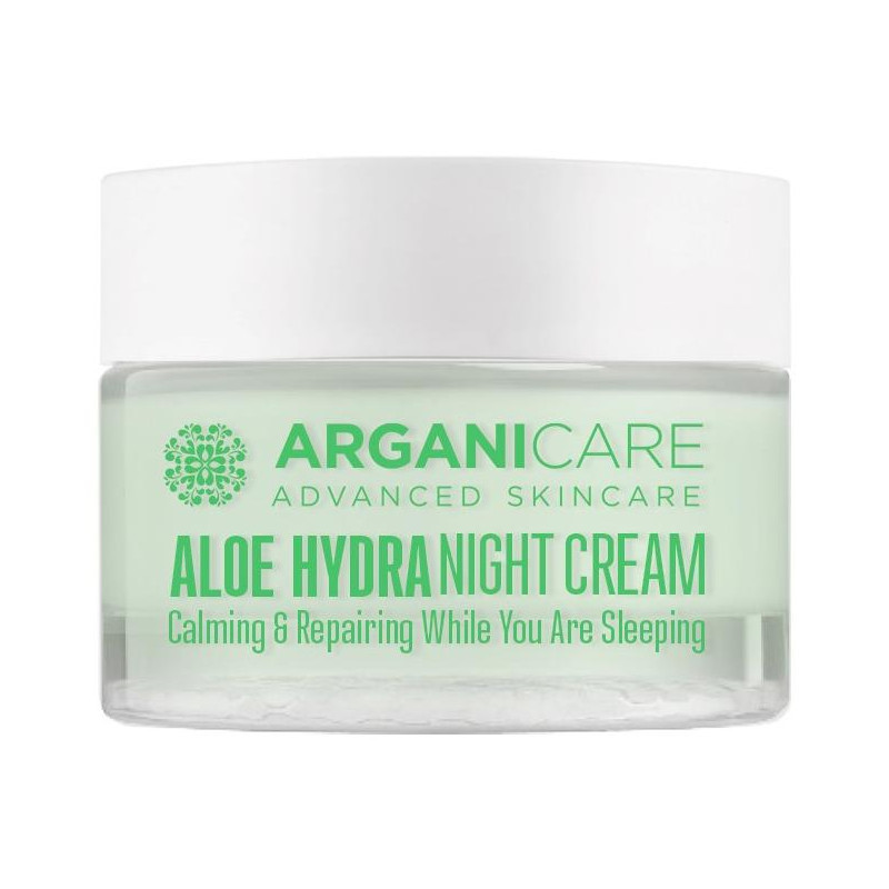 Nährende und regenerierende Nachtcreme - Für alle Hauttypen Arganicare 50 ml