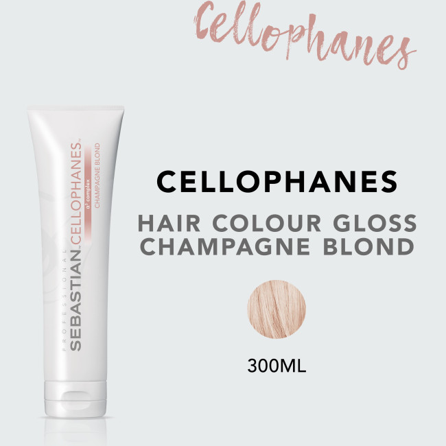 Soin colorant Cellophanes champagne blond Sebastian 300ML