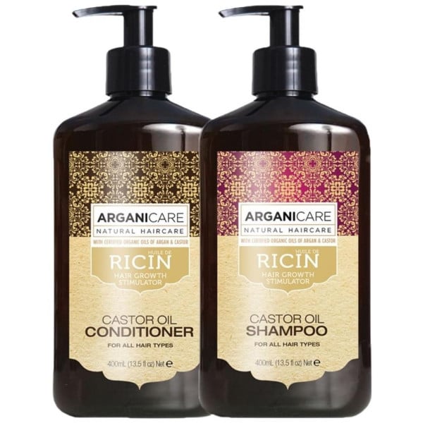 Coffret Shampooing + Après-shampooing Ricin Arganicare 400 ml400 ml 
