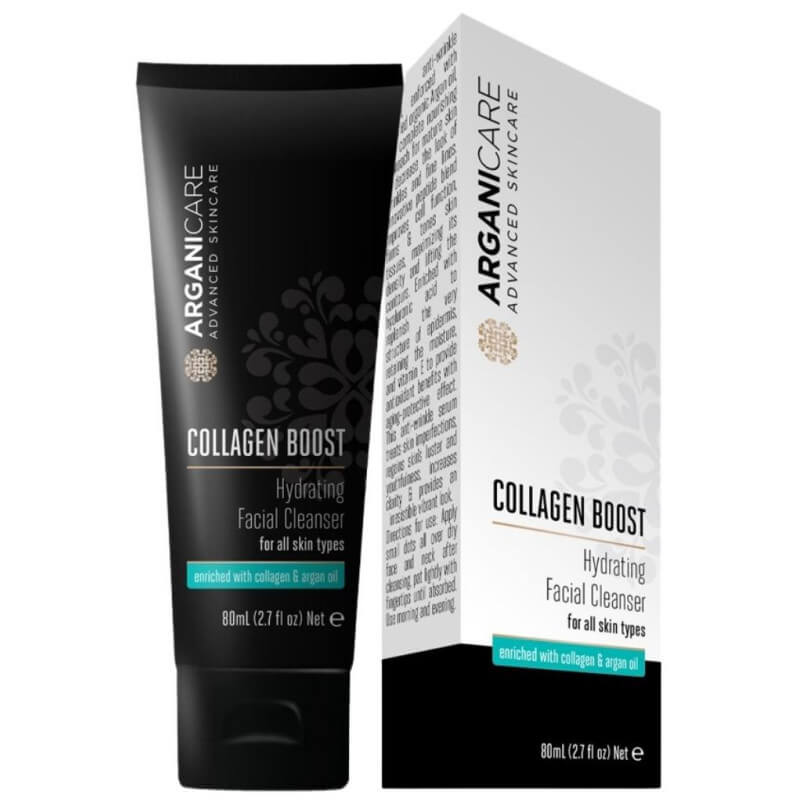 Nettoyante hidratante para o rosto - Todos os tipos de pele Arganicare 80 ml