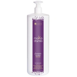 Champú Makadamia para cabello rubio de 1 litro.